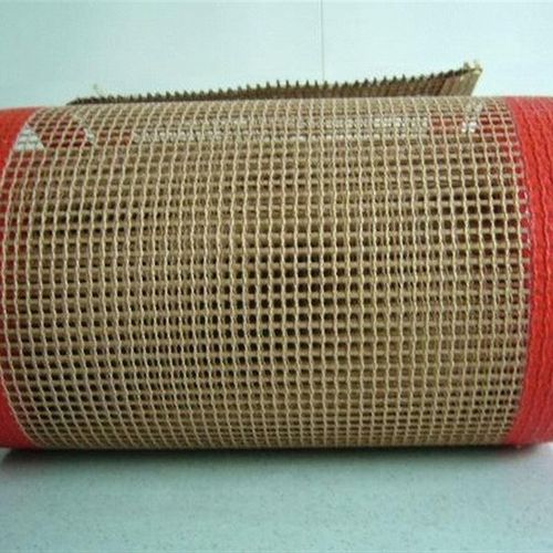 耐高温特氟龙网带铁氟龙输送带烘烤箱UV炉烘干线传送带4*4网眼