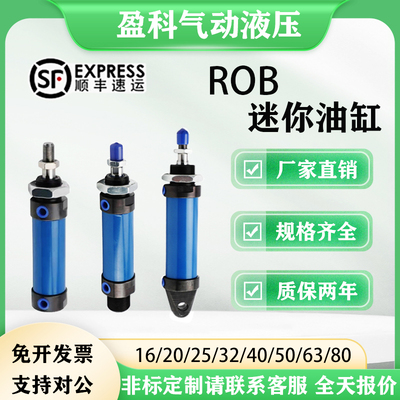 ROB迷你油缸SOA液压缸ROC/ROA