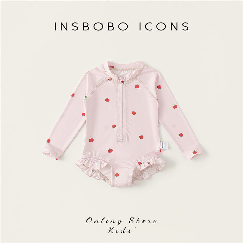 泳衣女儿童c泳衣2025新款夏季女宝宝连体泳衣小女孩泳装夏天海边