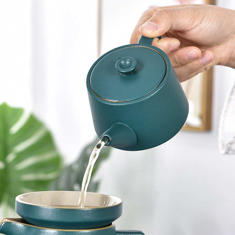 陶瓷功夫茶具套i装家用客厅日式泡茶壶整套办公室会客茶盘茶杯小