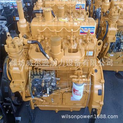 潍坊华东4102Y4明宇装载机发动机 华东HDWG-47聚峰鲁宇发动机总成