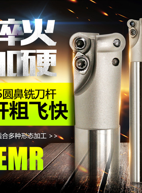 圆鼻铣刀杆R5加硬EMR R5-25-30-150 200 r5装1003圆刀片