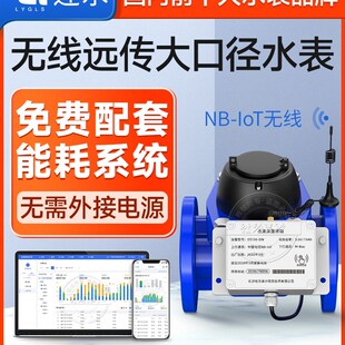 远传大口径智能水表 NB无线远程抄表dn50/100工业水表 赠监测系统