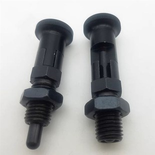 ZAG45 M8A 分度销细牙 M10A ZAG35 M10 M12 旋钮柱塞自锁型