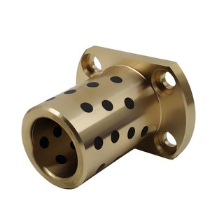 D20 L20 L25 上隆尺寸对边法兰无油衬套OLBM L40 D16 L30 L50 D13