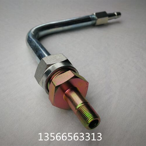 海天注塑机配件 MA600II/130卡套式料筒冷却水管接管 炮筒水管