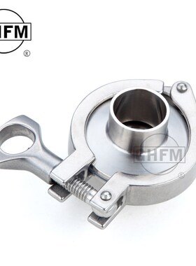 精铸卡箍非标套装接头不锈钢304抱箍卫生级快装管接头快速4件套装