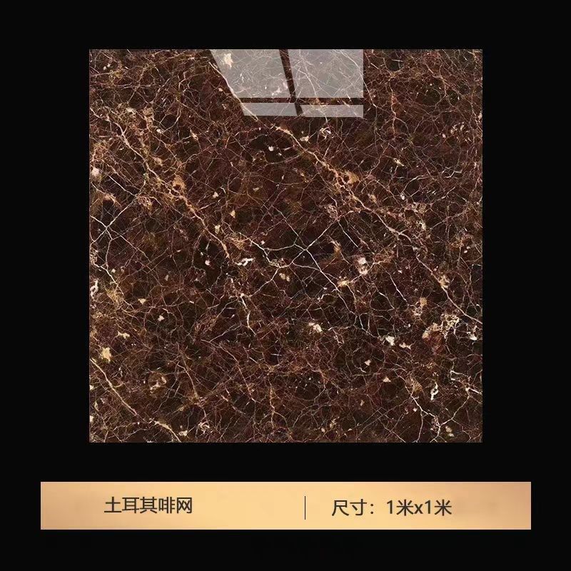 1米X1米通体大理k石瓷砖灰色客厅地砖1米防滑黄色地板砖1000X1000