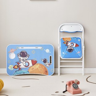 可折叠儿童学习桌椅n套装学生简约作业书桌家用吃饭餐桌宝宝写字