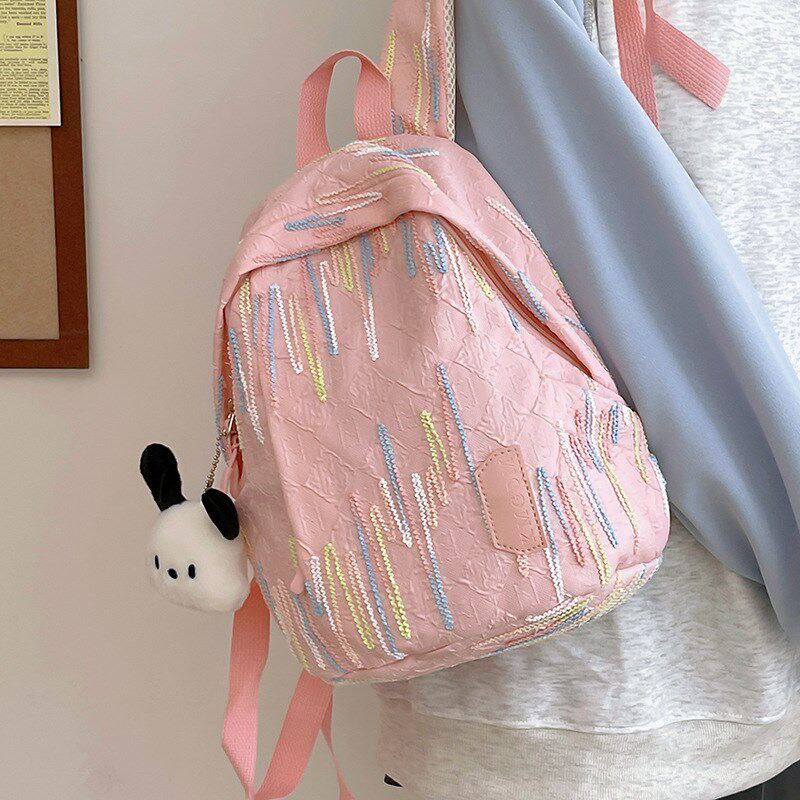 2025新款高颜值书包少女双肩包可爱小书包M迷你小包包女大学生背