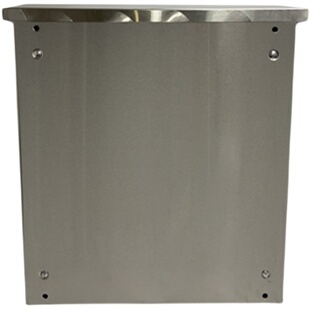 户外不锈钢配电箱304防水监x控箱201室外防雨充电箱明装 防水控制