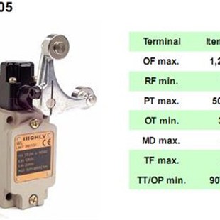 海立HIGHLY限位开关 5105原装