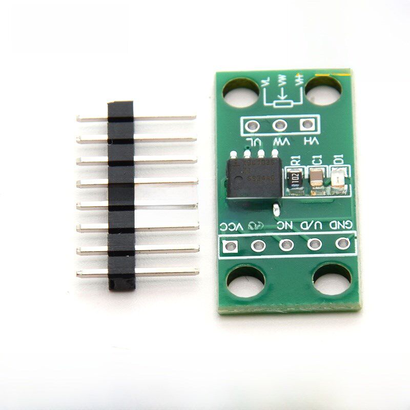 X9C103S  X9C503S模块10K 50K可调 100阶数字电位器电路板模块