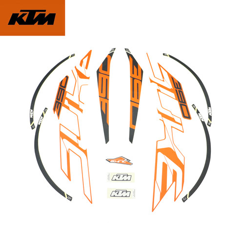 KTM250/390DUKE原厂全车贴花油箱护板车壳贴画车身版画原装配件