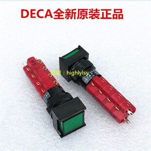DECA进联4常开4常闭按钮开关全新原装 D16LAS2 4AB D16LAS1