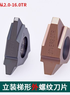 立装梯型外螺纹刀片22VER 27VER 2 3 4 5 6 7 8 9 10 12 14 16TR