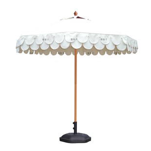 户外遮阳伞庭院i伞泳池市集室外餐厅花园法式目的地婚礼道具中柱