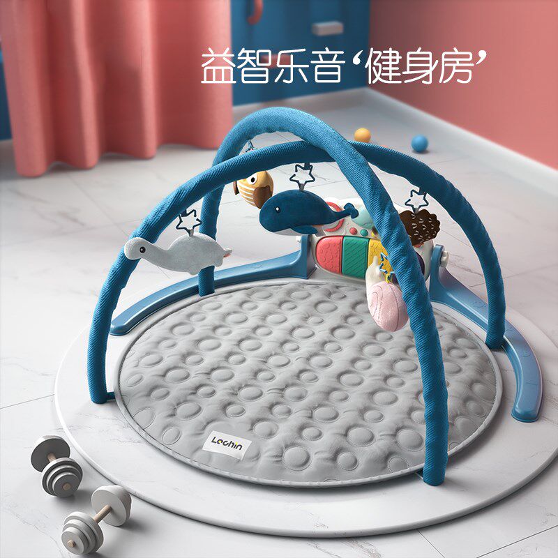 婴儿脚踩踏琴钢琴儿童健身架新生儿宝宝幼儿玩具毯0-V1岁3-6个月