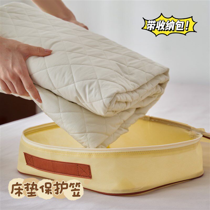 保护床垫不弄脏纯棉保护垫床垫隔脏垫褥子菱形格疆棉床垫护理垫