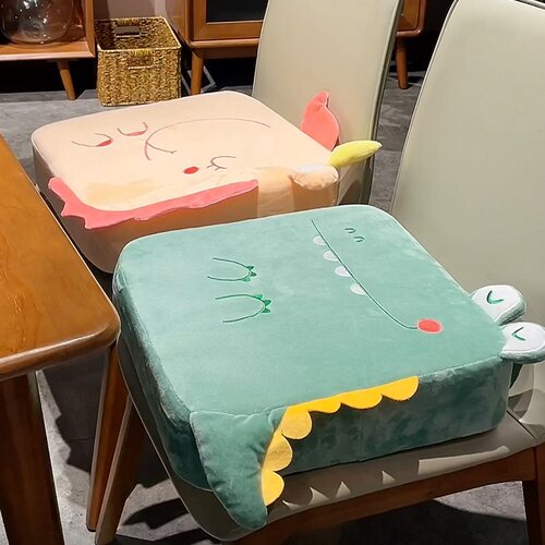 加厚海绵坐垫小h学生椅子垫座椅餐椅增高垫屁垫不塌陷儿童凳子垫