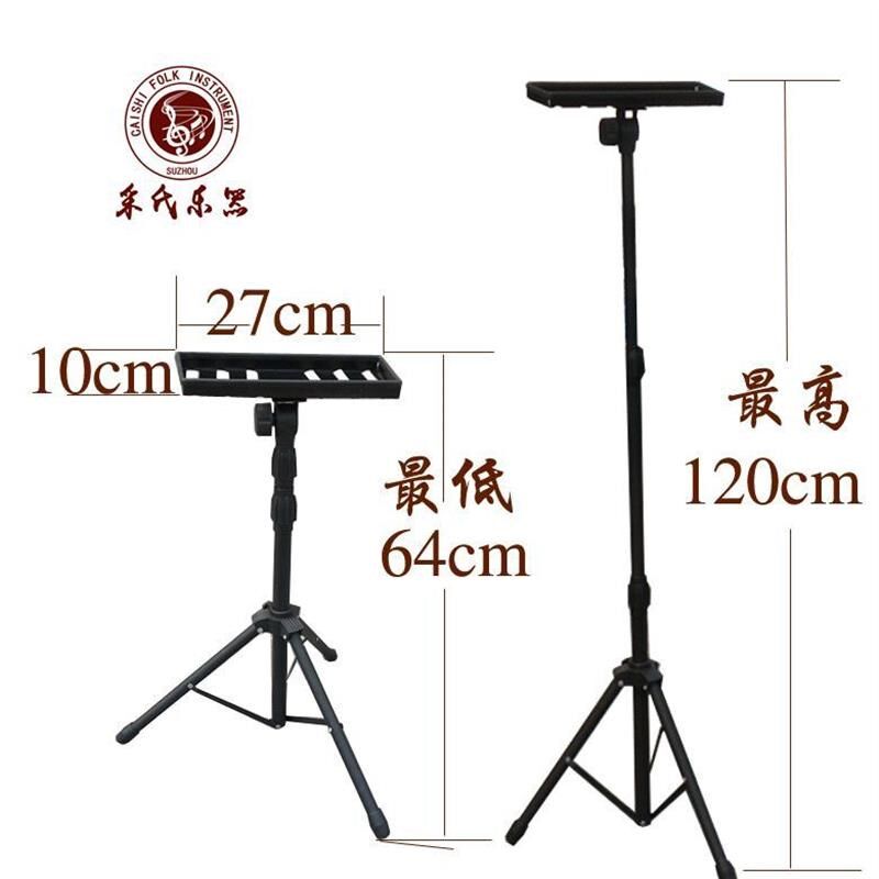 新款梆子架1打3锣鼓架打击乐器木鱼架架戏曲敲打木专用架敲梆鼓架
