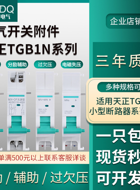 天正TGB1N分励脱扣器NXB DZ47S失压MNS过欠压MV+MN/MX+OF消防强切