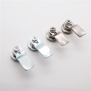 MS705三角锁一字芯406S锁转舌锁电柜锁地铁锁电梯锁工业垃圾桶锁