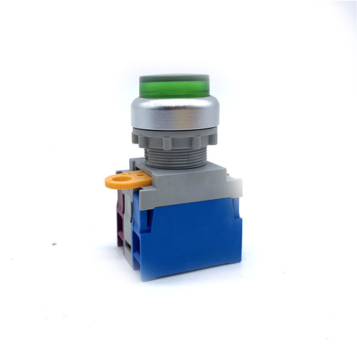 LAY37(PBC)-C带灯按钮开关HZSANLI杭州三利机电LED灯银点航空品质