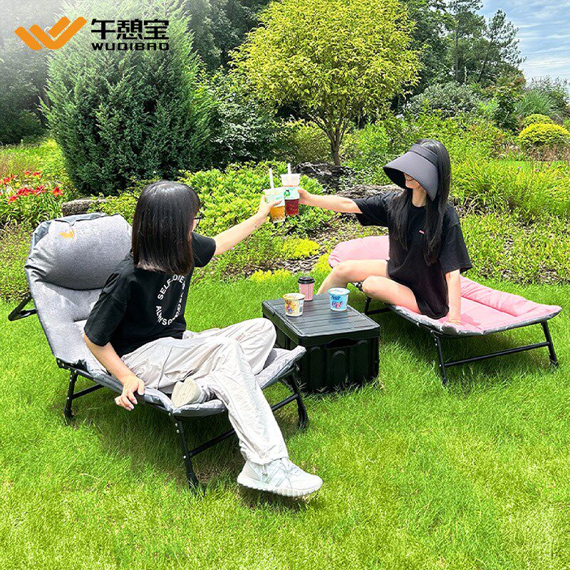 午休折叠床简易小床单人床成人办公室工位午O睡神器躺椅家用行军