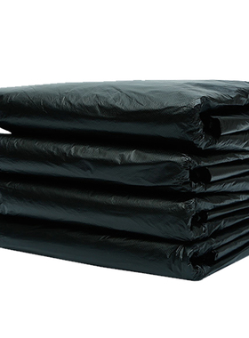 特大号垃圾袋加厚j黑色酒店物业商用60环卫80特厚100超大塑料中号