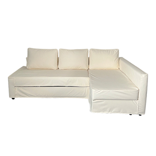 定制适用弗瑞顿转角沙发套防水PU皮革H沙发床罩全包防尘罩梳化套