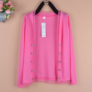 胖mm薄外套短款 小披肩防晒外衣女装 外搭大码 空调衫 针织开衫 春夏季