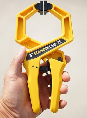 克莱普KLMP多用途加重强棘齿轮GF字木工快速单手夹具子 太空猴子