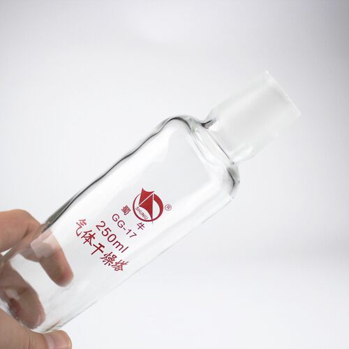 气体干燥塔蜀牛玻璃干燥塔250ml 500ml 具塞实验器玻璃器皿缓冲瓶