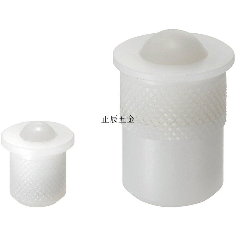 PFPR7/9/13/15/20/24树脂带弹簧滚轮型波珠压入式球头滚轮