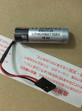 全新原装安川 PLC电池数控 ER6VC3N 3.6V 带5P插头