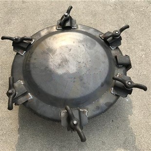 程力楚胜吸污吸粪车配件50cm六爪罐口人孔盖送密封垫凯力东风