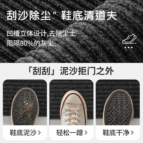 地垫入户门垫定制2l024新款进门防滑家用玄关地毯卧室可擦免洗地
