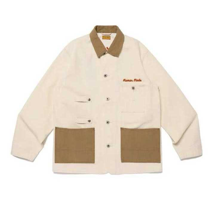 潮牌human大葱鸭夹克外套