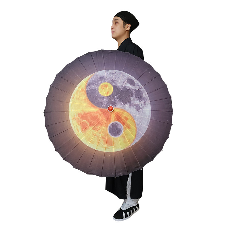 太极八卦伞法伞油纸伞遮阳伞沙滩伞遮阳伞摆件雨伞
