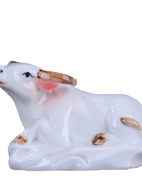 招财12生肖狗陶瓷摆件鼠牛u虎兔龙蛇马羊猴鸡猪工艺品家居饰品摆