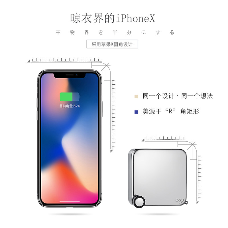 阳台隐形收缩公寓晾衣绳神器w免打孔壁挂室内伸缩钢丝线酒店晾衣
