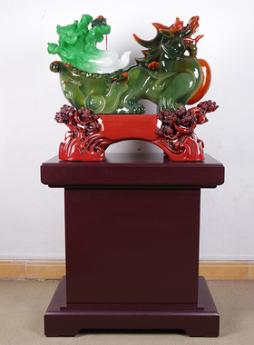 特大号招财纳福貔貅落地s摆件大型办公室酒店大厅皮丘开业商务礼
