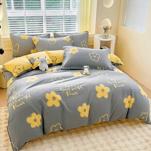 被套单件100全棉被罩单人宿舍1.5双人150x200x230被V单180x220