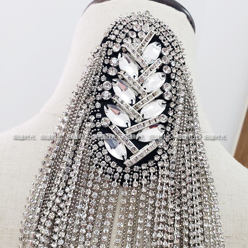 钻饰新品diy创意手缝水钻链条鞋子包包衣服肩部配件帽婚纱装饰品