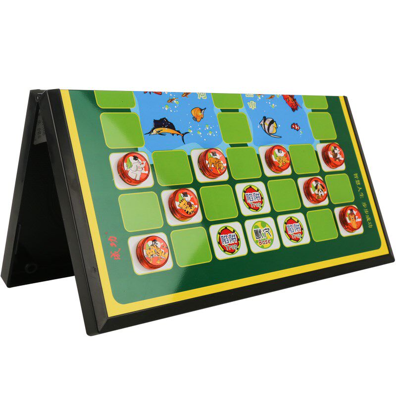 斗兽棋儿童小学生2n人卡通益智大号成功磁性棋子磁石斗兽动物棋