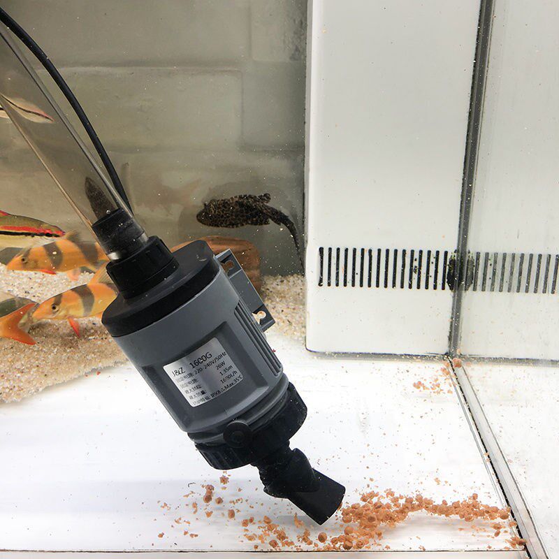 鱼缸换水器自动电动水族箱吸便器吸H水清理洗沙吸鱼粪器抽水泵