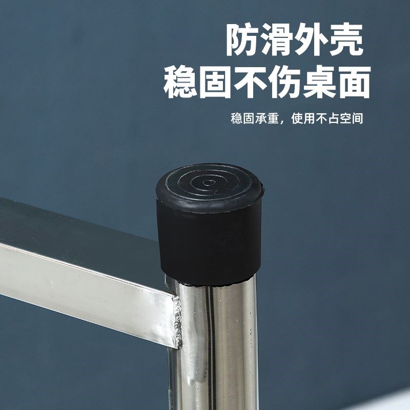 加厚304不锈钢k可折叠菜板架砧板架剁骨加高架落地脸盆支架置物架