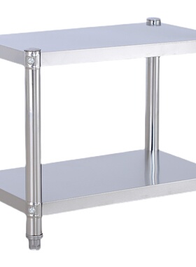 35x20公分宽25x40cm30x50长55/60/70/80厨房不锈钢X台面两层置物