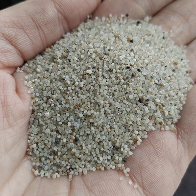 供应圆粒沙 儿童娱乐用圆粒无尘海砂 油田压裂T砂 质感圆粒沙